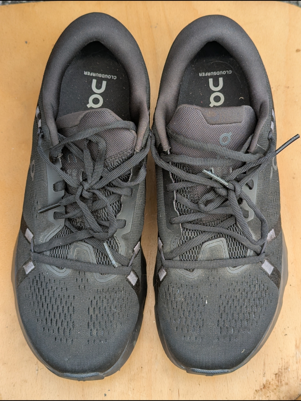 On Cloudsurfer Women's Black Running Shoes